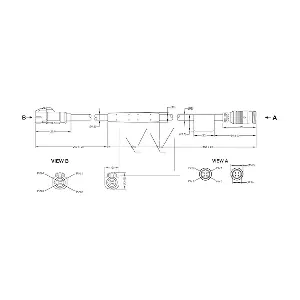 Monark 5318 adapter cable set radio car specific