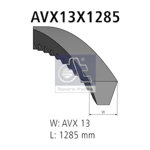 DT Spare Parts 5.41521 Комплект клинових ременів