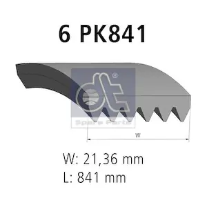 DT Spare Parts 6.31550