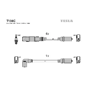 T 104 C TESLA