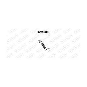 VENEPORTE BW10095 Вихлопна труба