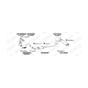 VENEPORTE 130021 Система відведення ВГ