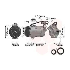 VAN WEZEL 3700K498