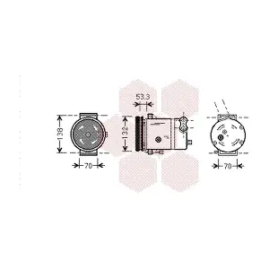 VAN WEZEL 8100K018