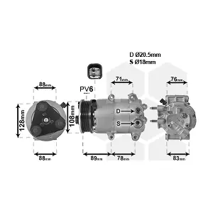 VAN WEZEL 1800K571