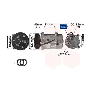 VAN WEZEL 5800K050