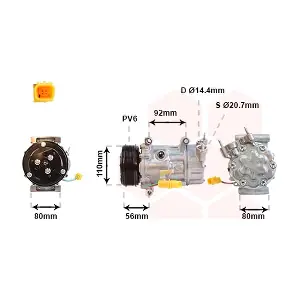 VAN WEZEL 0600K416