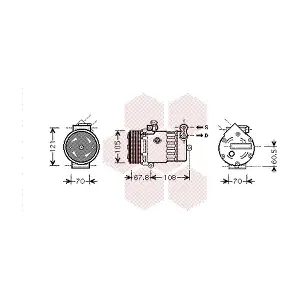 VAN WEZEL 3700K477