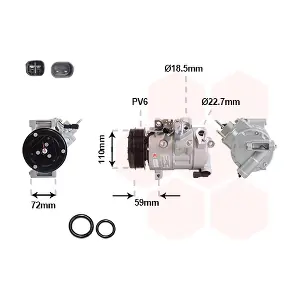 VAN WEZEL 1801K730