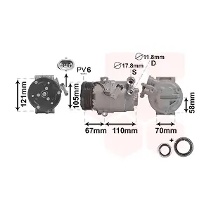VAN WEZEL 3700K494