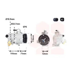 VAN WEZEL 1801K707
