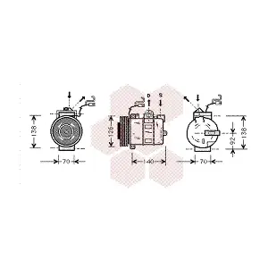 VAN WEZEL 3700K327