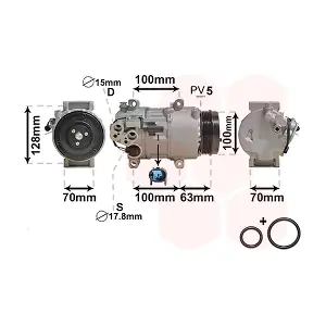 VAN WEZEL 3000K404