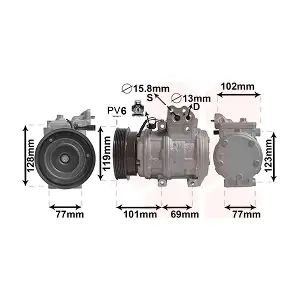 VAN WEZEL 8200K222