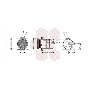 VAN WEZEL 1700K086