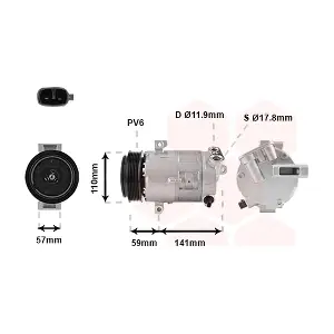 VAN WEZEL 1700K333