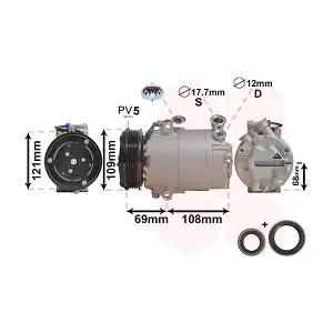 VAN WEZEL 3700K317