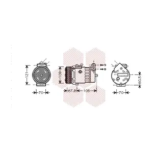 VAN WEZEL 3700K377