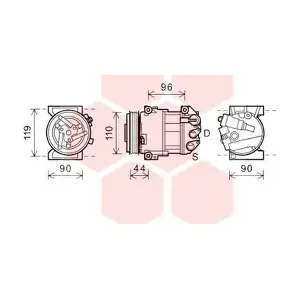 VAN WEZEL 0100K125