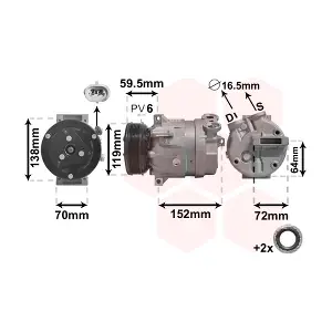 VAN WEZEL 3700K279