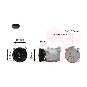 VAN WEZEL 3700K280