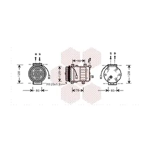 VAN WEZEL 0100K010