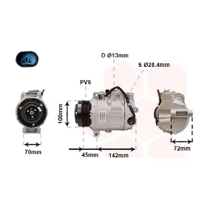 VAN WEZEL 3000K351