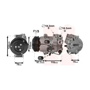 VAN WEZEL 3700K608