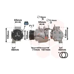 VAN WEZEL 2500K232
