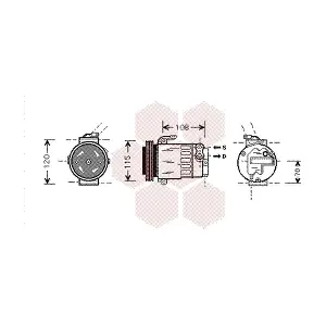 VAN WEZEL 3700K312