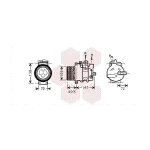 VAN WEZEL 3000K476