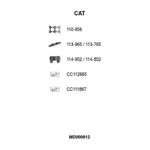 3C0254500MX SEAT