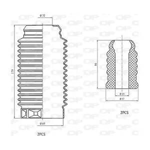 DCK5099.04 OPEN PARTS