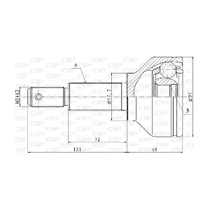OPEN PARTS CVJ5848.10