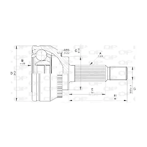 CVJ5600.10 OPEN PARTS