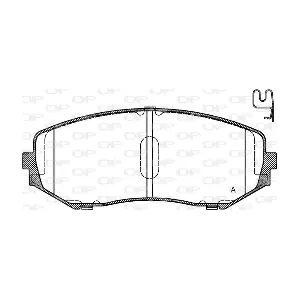 OPEN PARTS BPA122502
