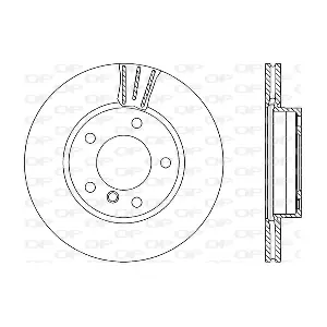 OPEN PARTS BDR1093.20