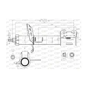 SAB8078.31 OPEN PARTS