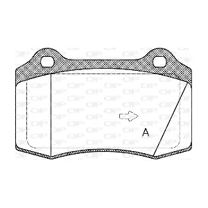 OPEN PARTS BPA0434.55