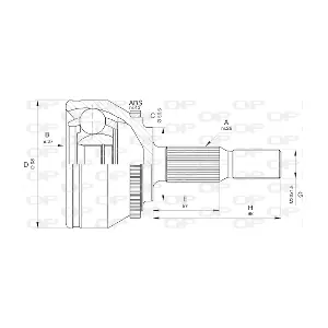 OPEN PARTS CVJ5573.10