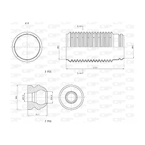 DCK5018.04 OPEN PARTS