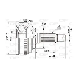 OPEN PARTS CVJ5130.10