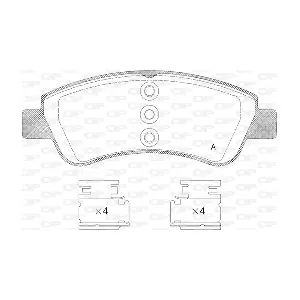 OPEN PARTS BPA0840.20