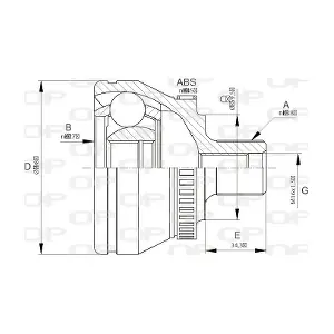 CVJ5666.10 OPEN PARTS