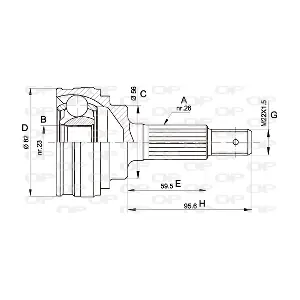 OPEN PARTS CVJ5336.10