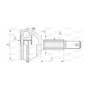 OPEN PARTS CVJ5604.10