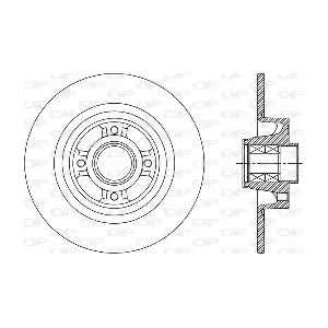 BDA2427.30 OPEN PARTS