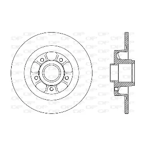 OPEN PARTS BDR1960.10