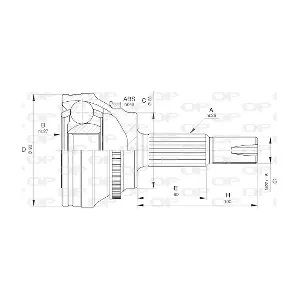 CVJ5659.10 OPEN PARTS