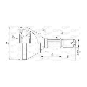 CVJ5632.10 OPEN PARTS